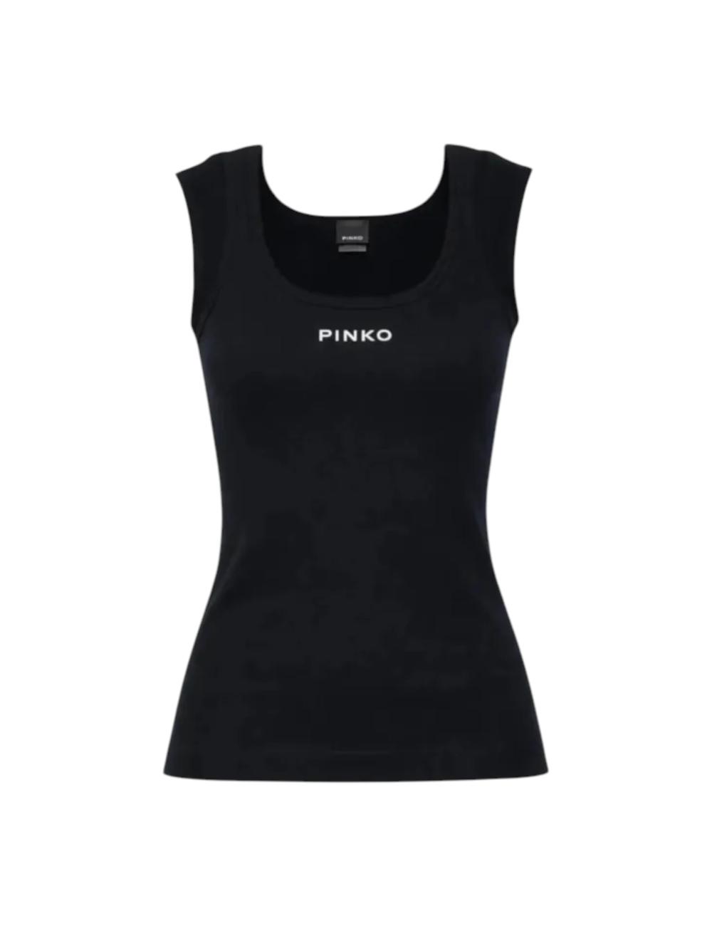 Pinko tank top black tenacious