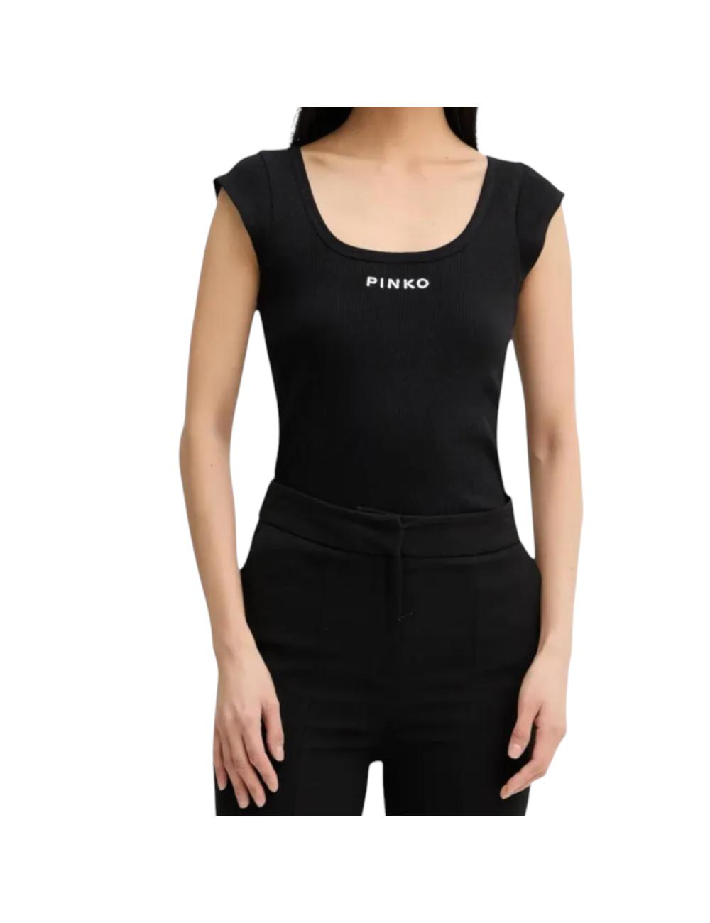 Pinko tank top black tenacious
