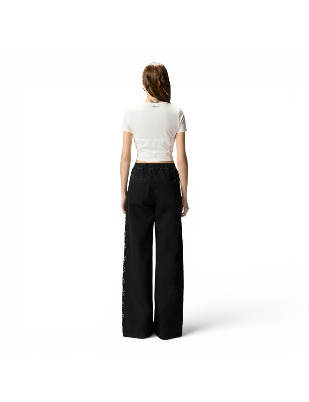 Pinko crop top bianco