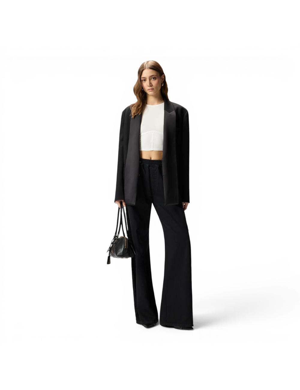 Pinko white crop top