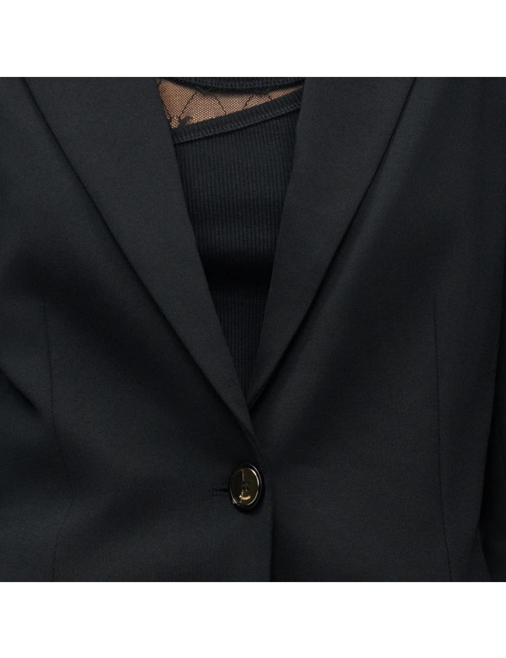 Pinko black linen jacket