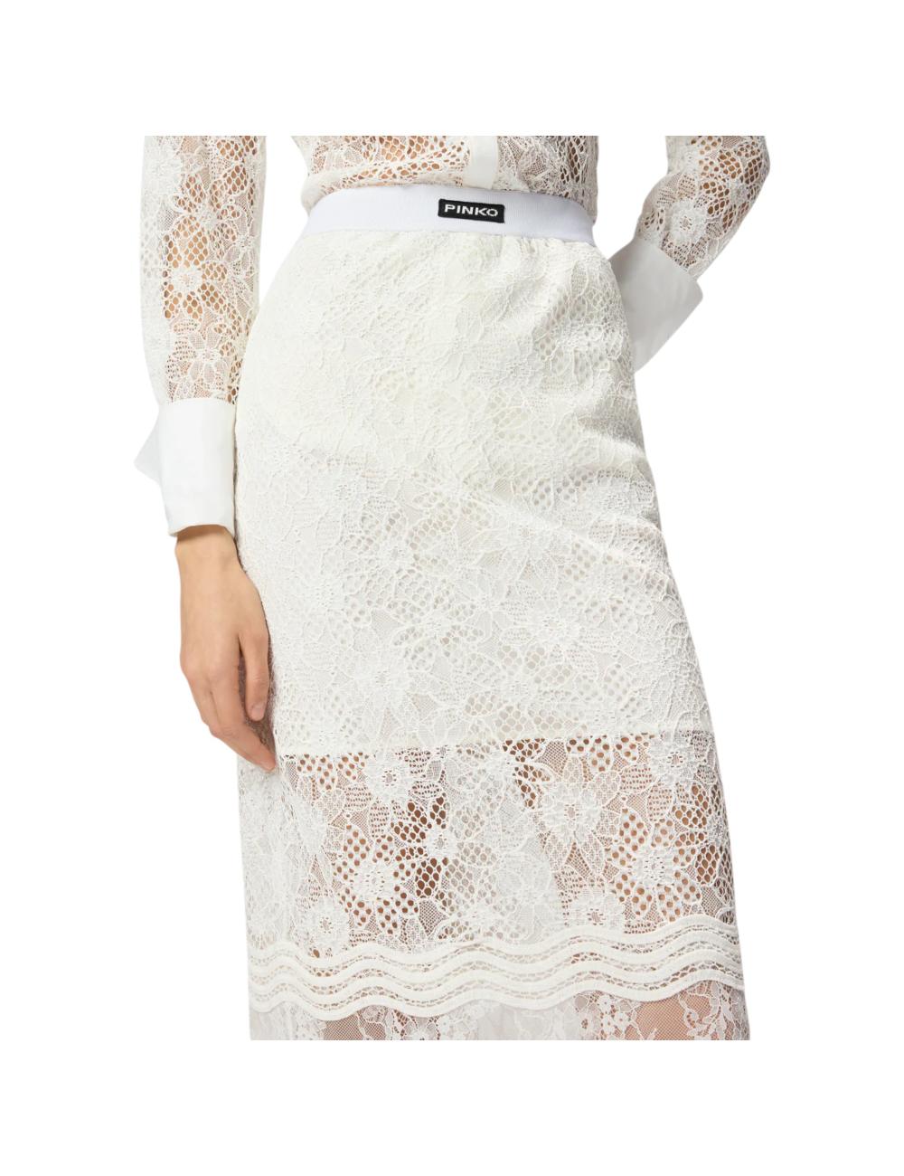 Pinko gonna bianca a tubino...