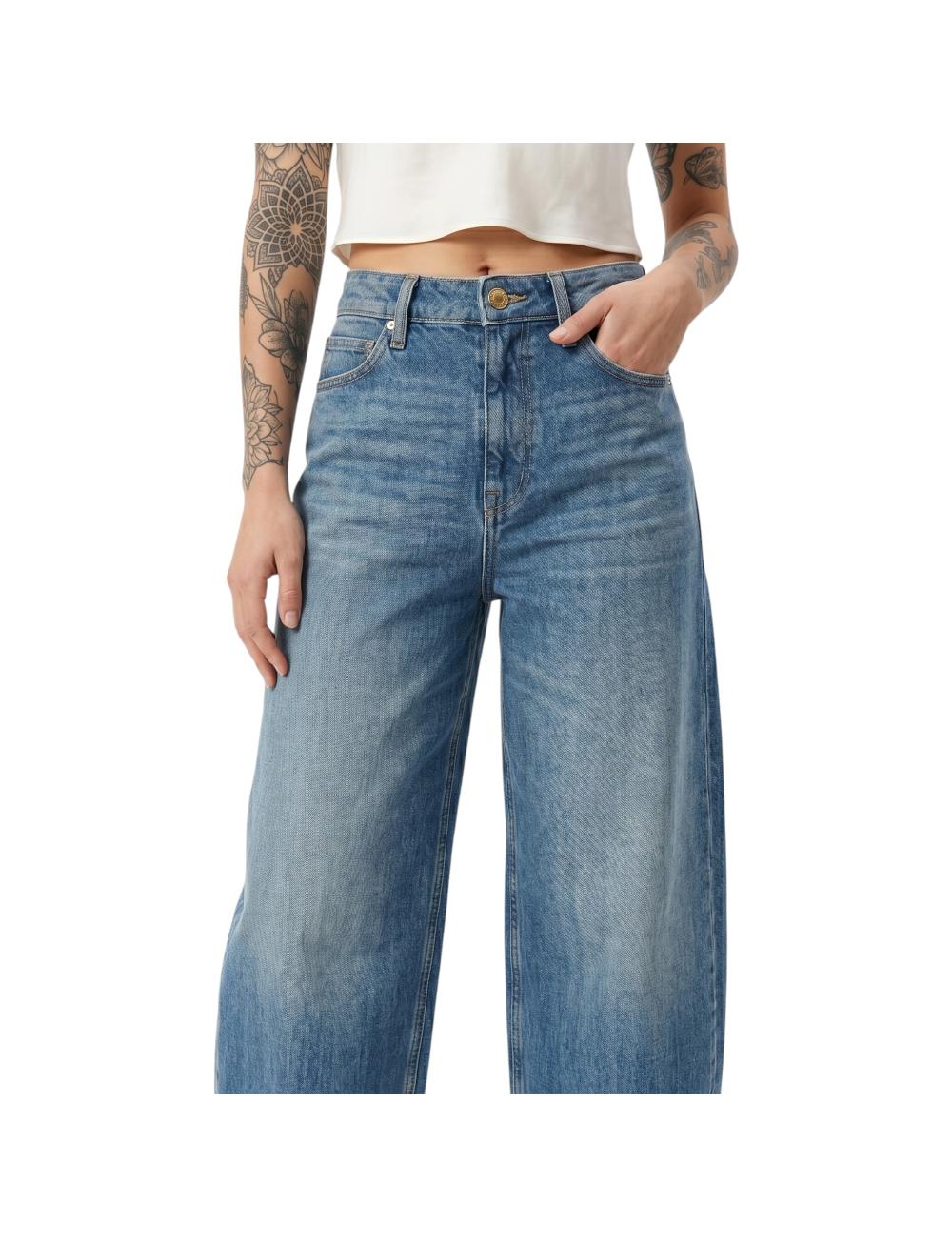 Pinko balloon jeans in light denim