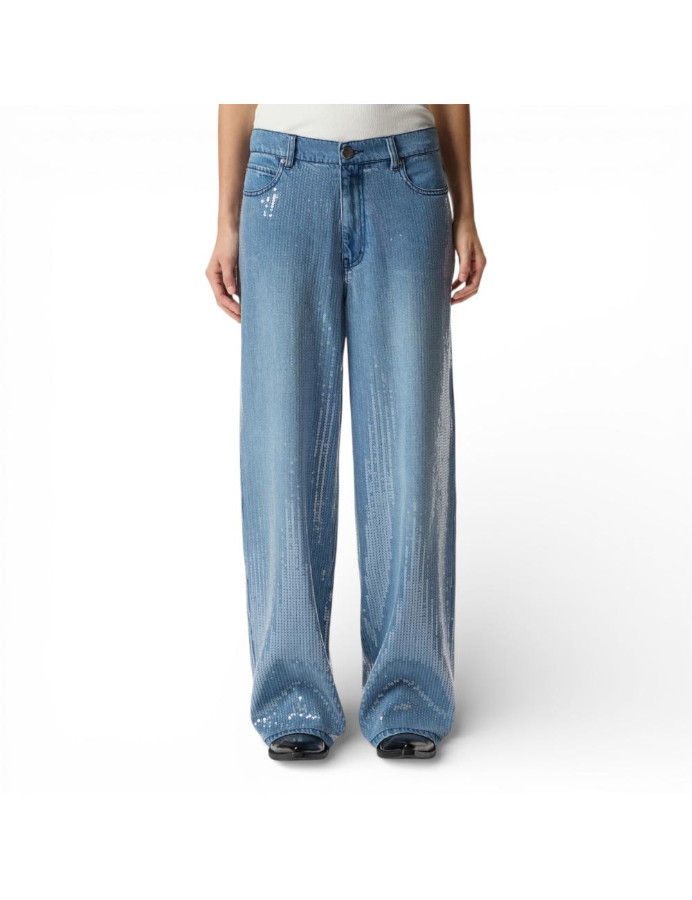 PINKO Jeans Full Paillettes