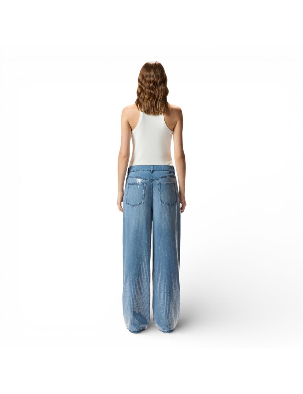 PINKO Jeans Full Paillettes