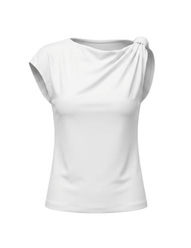 Pinko white sweater with knot