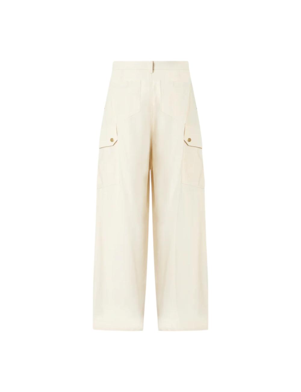 Pinko beige cargo trousers