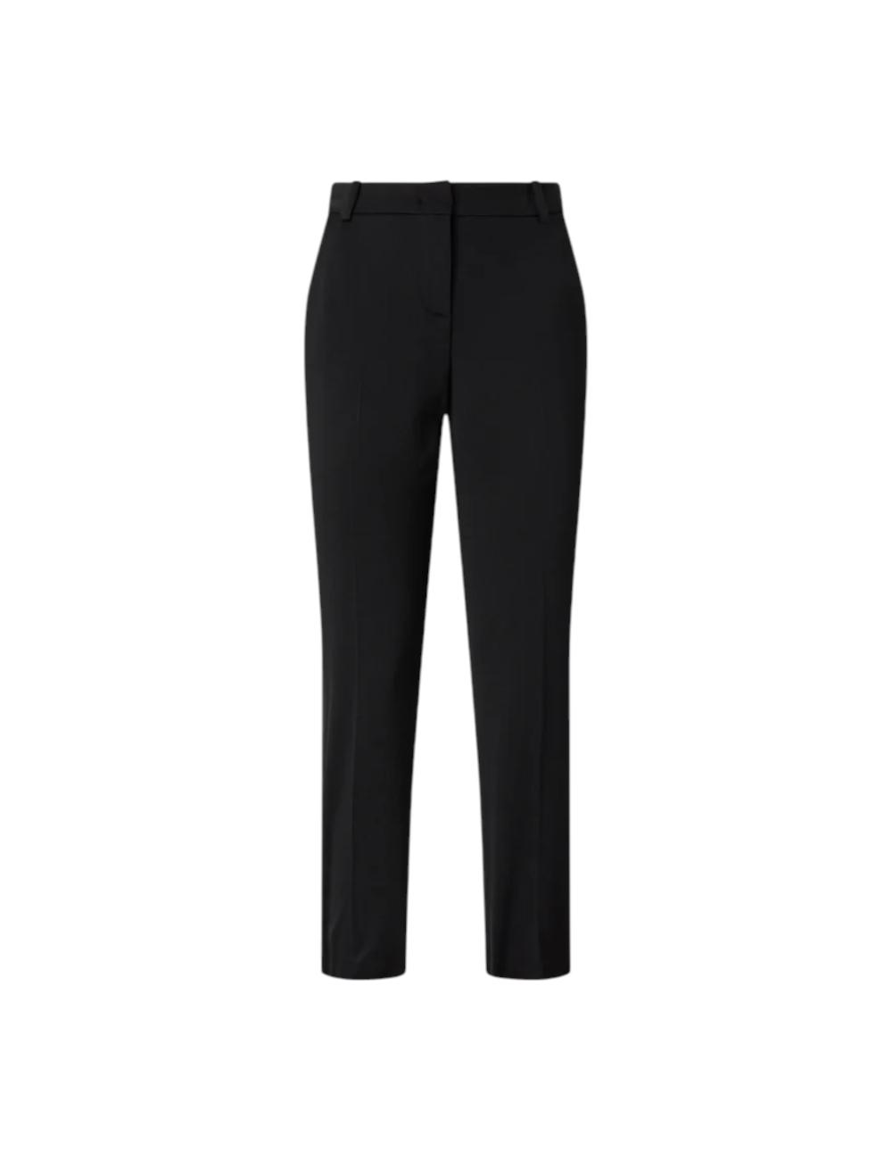 Pinko black linen trousers