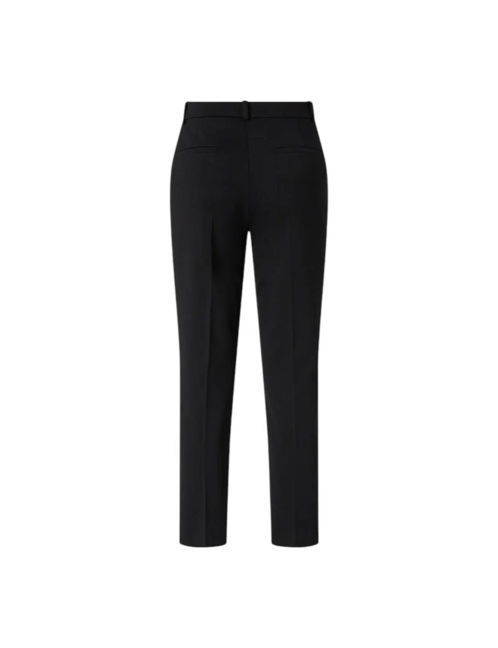 Pinko black linen trousers