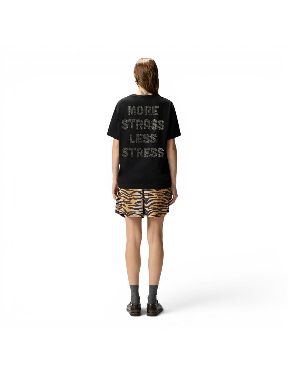 Pinko black t-shirt more rhinestones