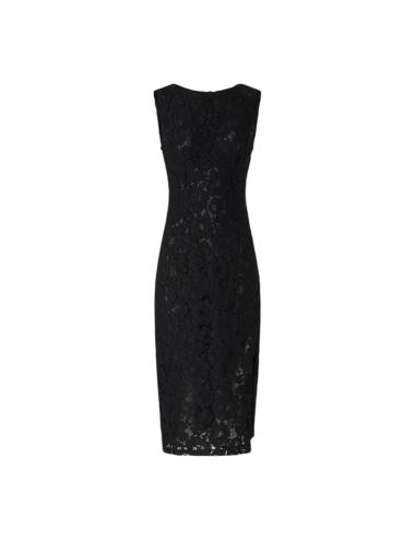 Pinko black lace sheath dress
