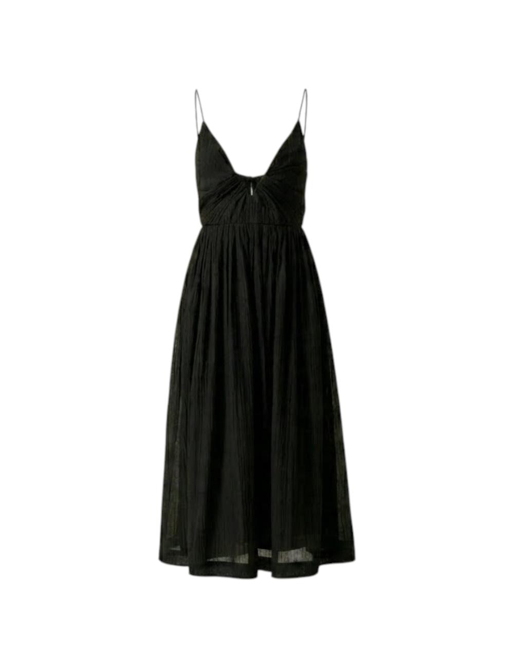 NoSecrets long v-neck dress