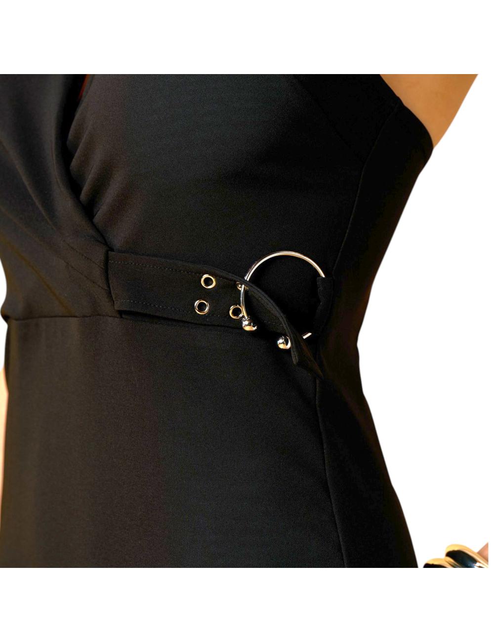 NoSecrets black piercing dress