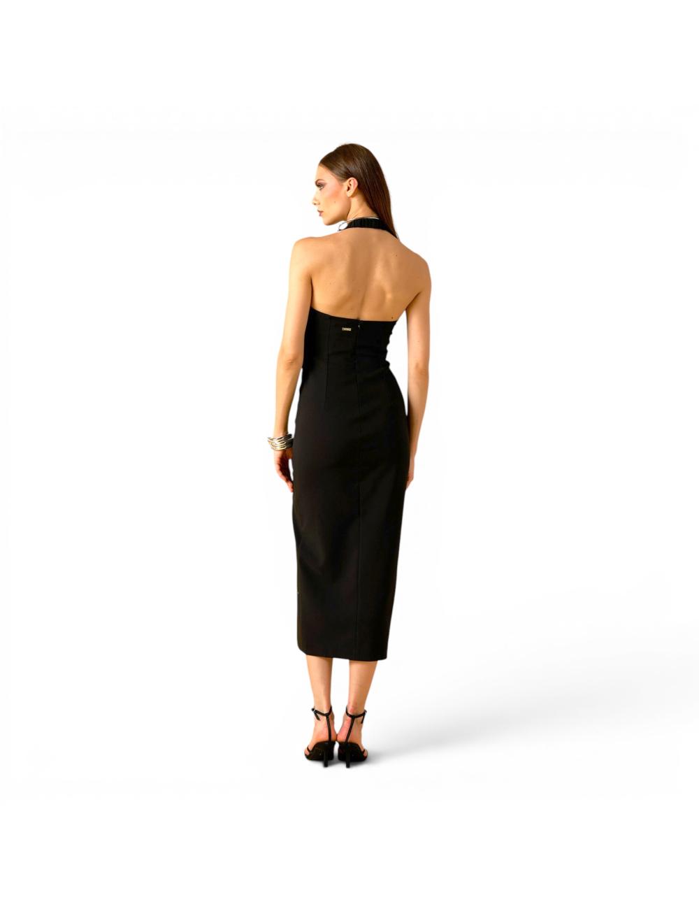NoSecrets black piercing dress