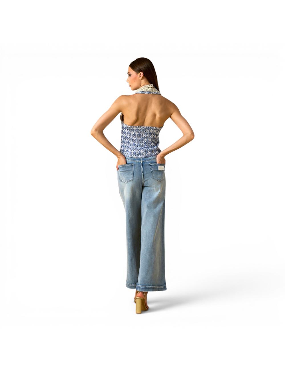 Nosecrets jeans con perle