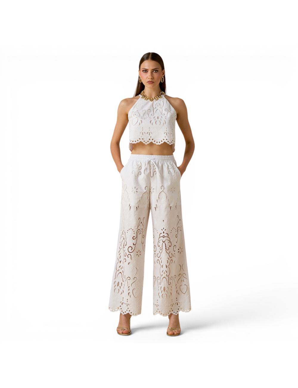 Nosecrets pantaloni bianchi...