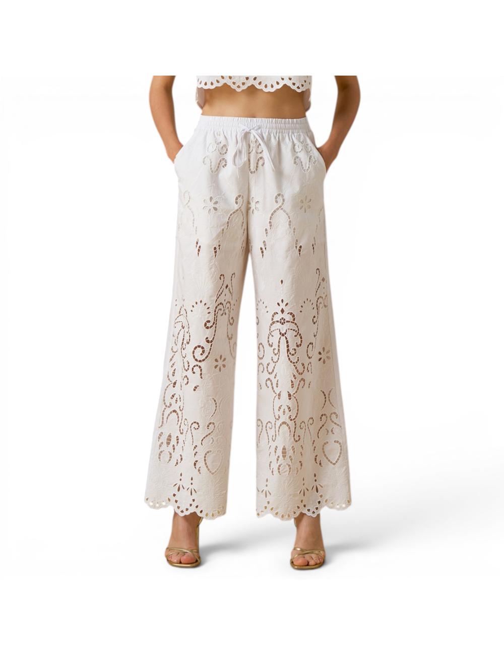 Nosecrets pantaloni bianchi...