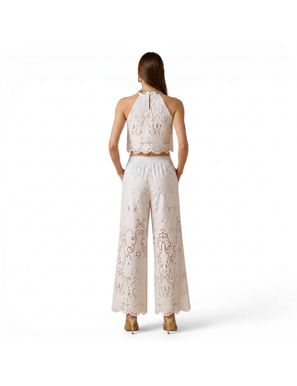 Nosecrets pantaloni bianchi...