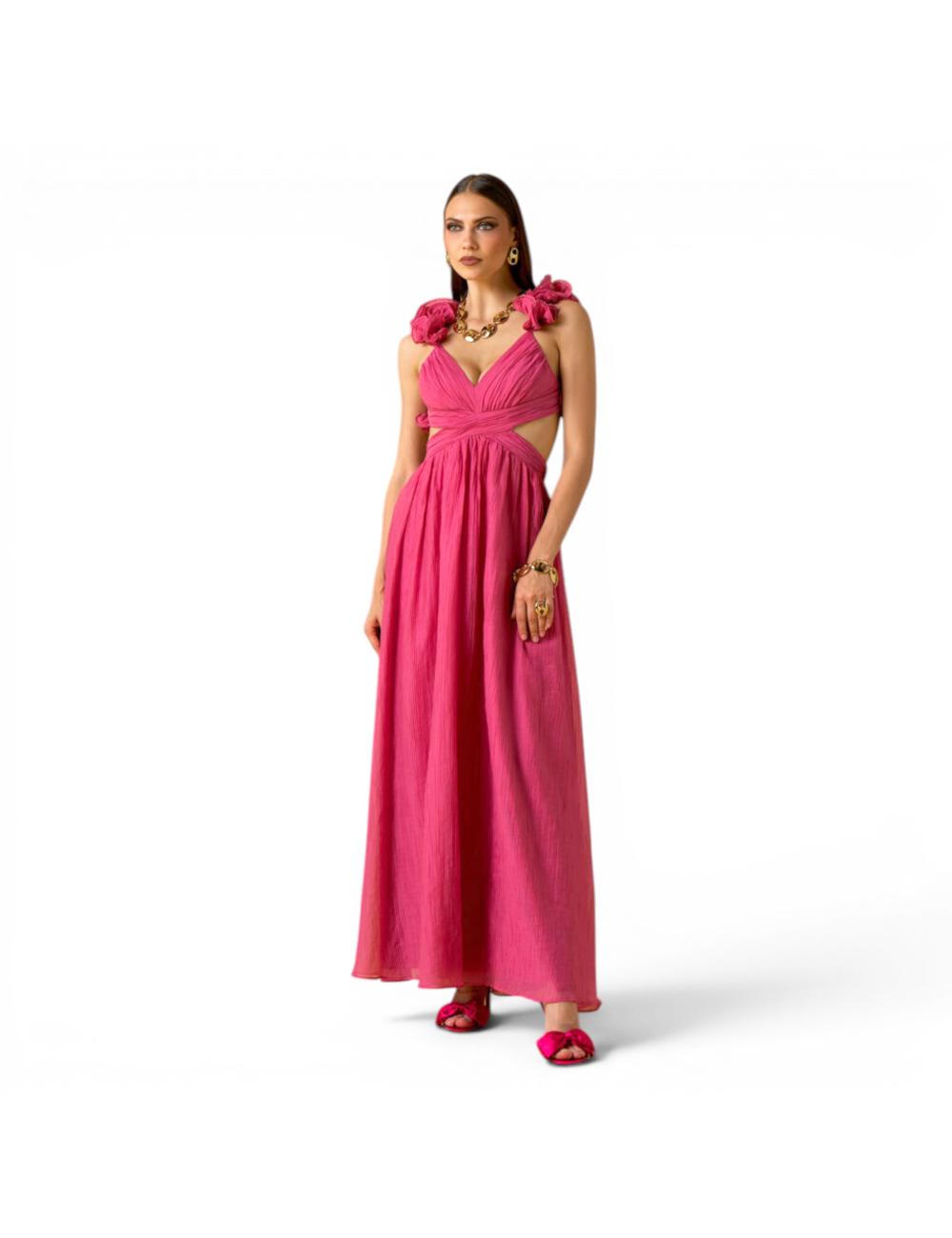 NoSecrets pink long dress
