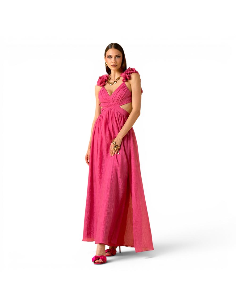 NoSecrets pink long dress