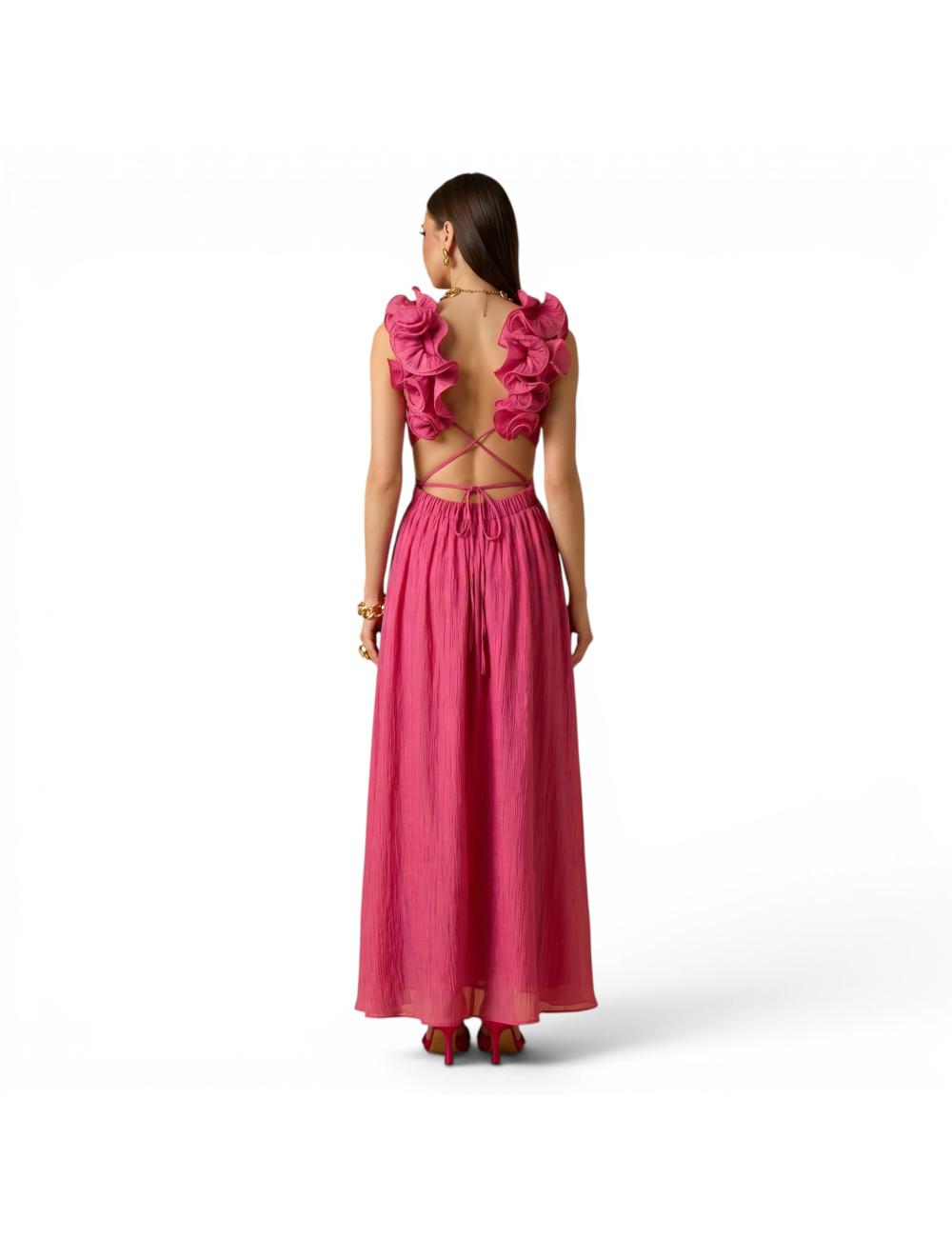 NoSecrets pink long dress