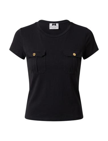 NoSecrets black t-shirt with pockets