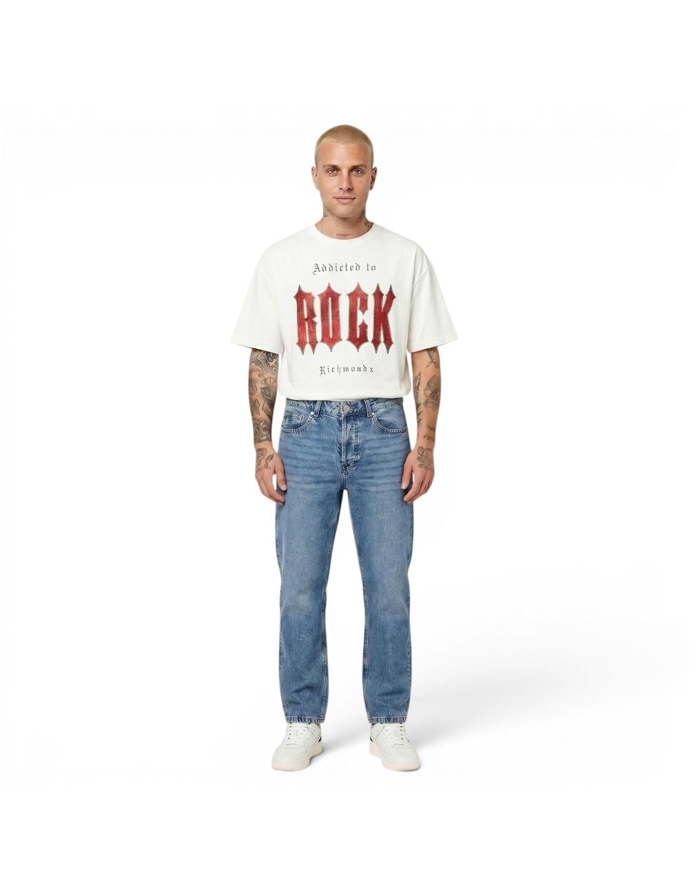 John Richmond jeans chiaro da uomo