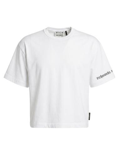 John Richmond t-shirt bianca over