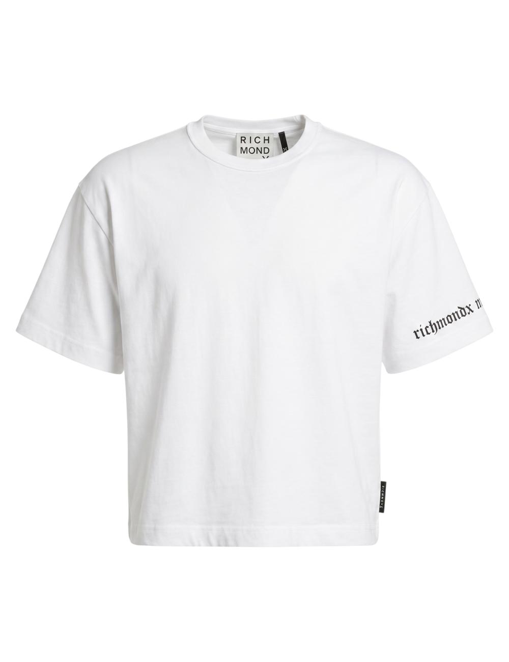 John Richmond t-shirt bianca over