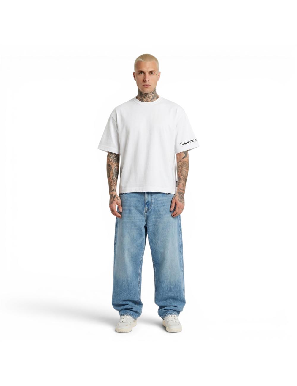 John Richmond t-shirt bianca over