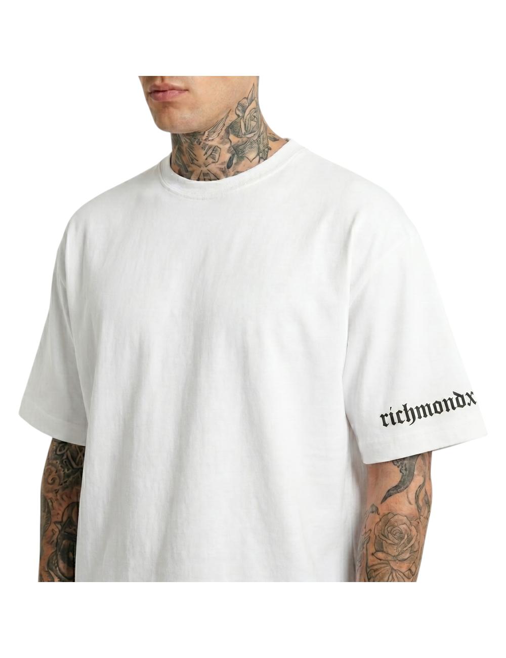 John Richmond white oversized t-shirt