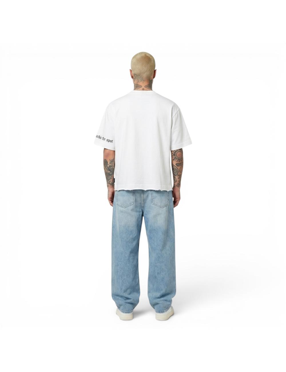 John Richmond t-shirt bianca over