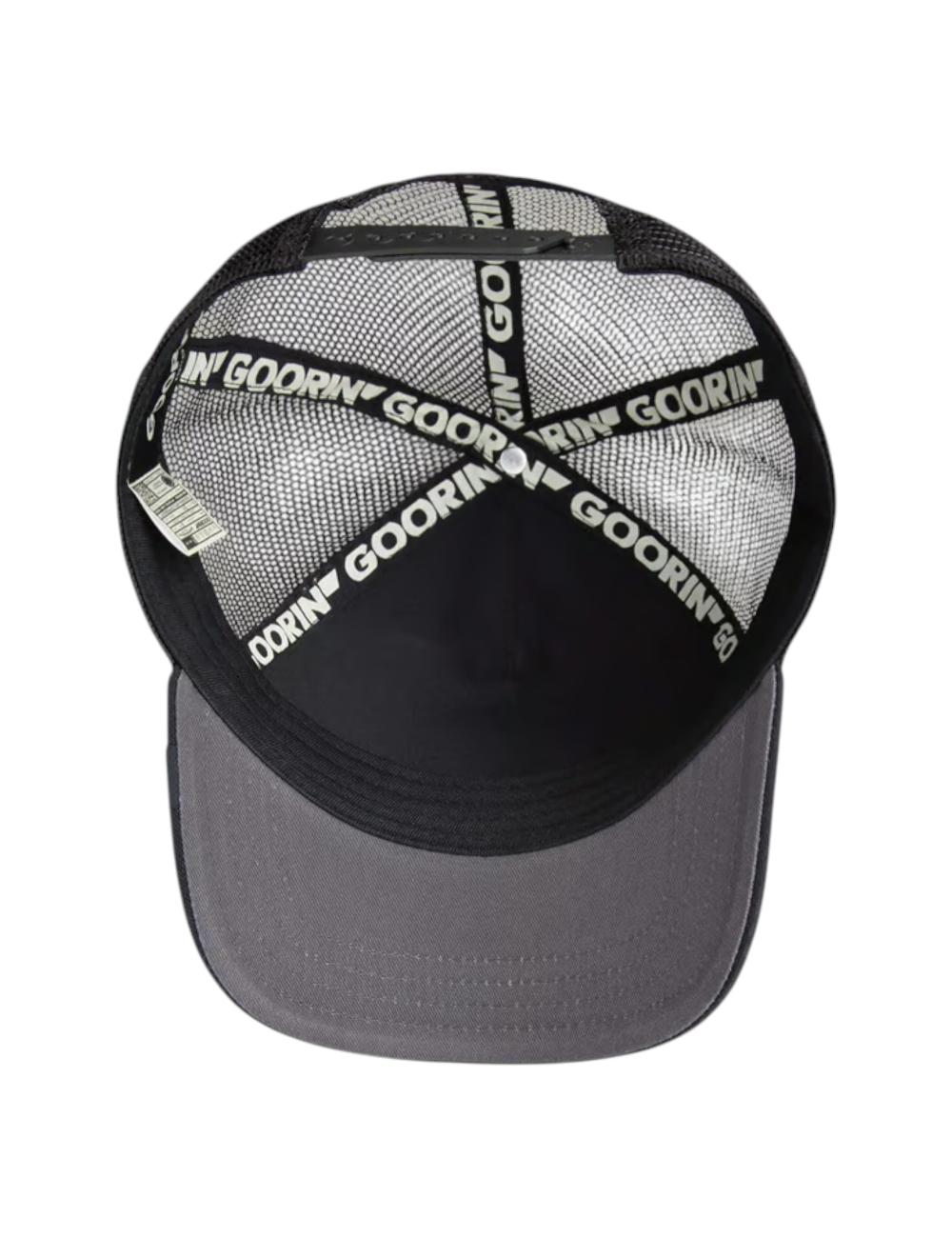 Goorin bros black Freedom trucker hat