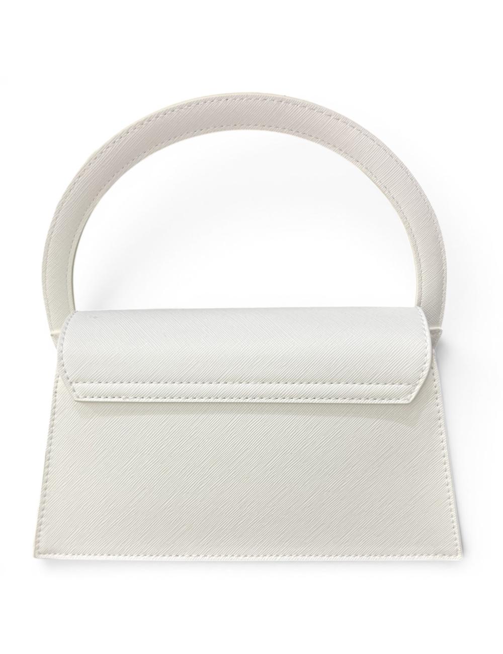 Gaëlle Paris white mini design shoulder bag