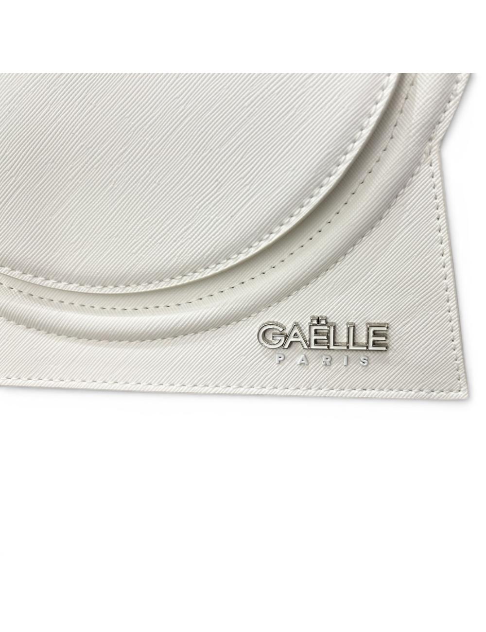 Gaëlle Paris borsa tracolla mini design bianca