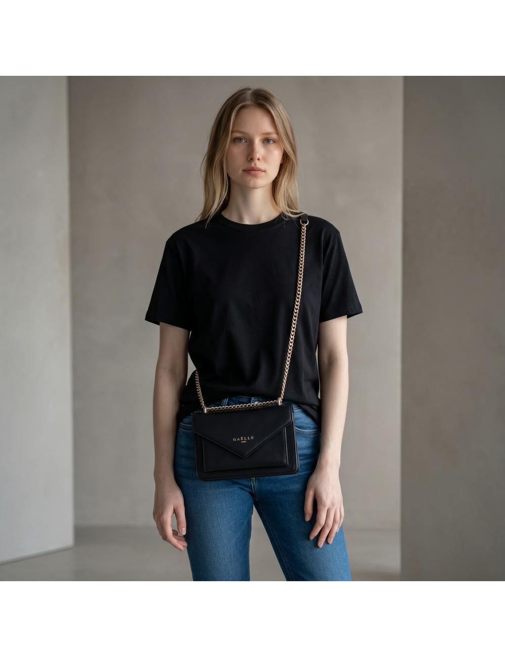 Gaelle Paris borsa Mini Shoulder Essential nero