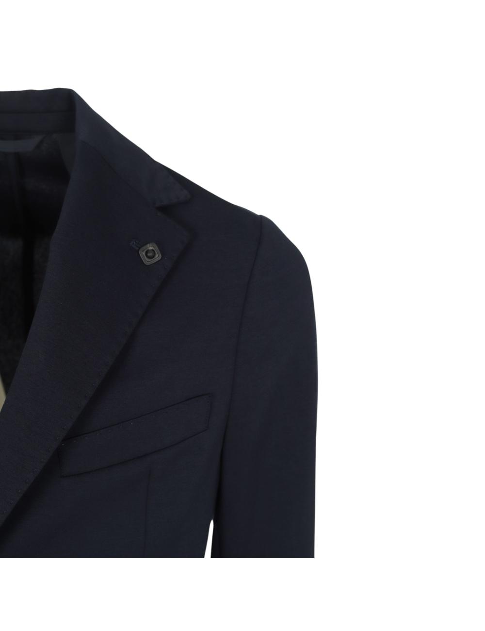 Outfit abito blu monopetto