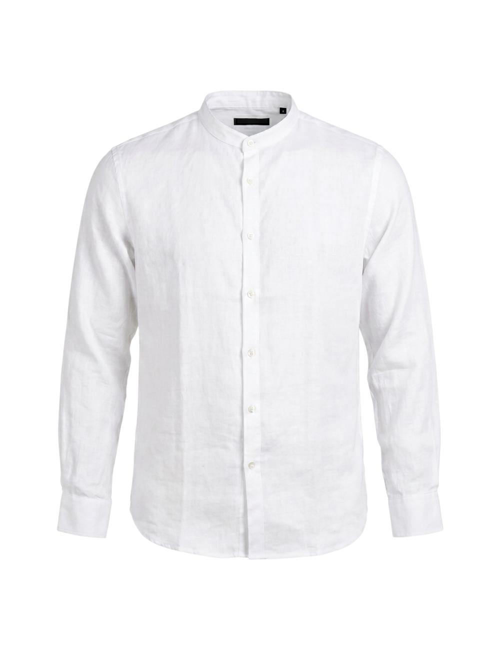 Outfit camicia lino bianca...
