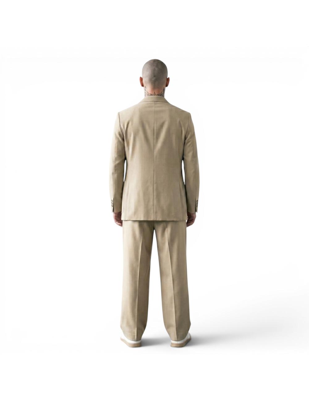 Outfit blazer beige...