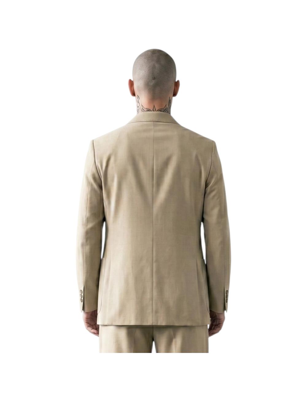Outfit blazer beige...