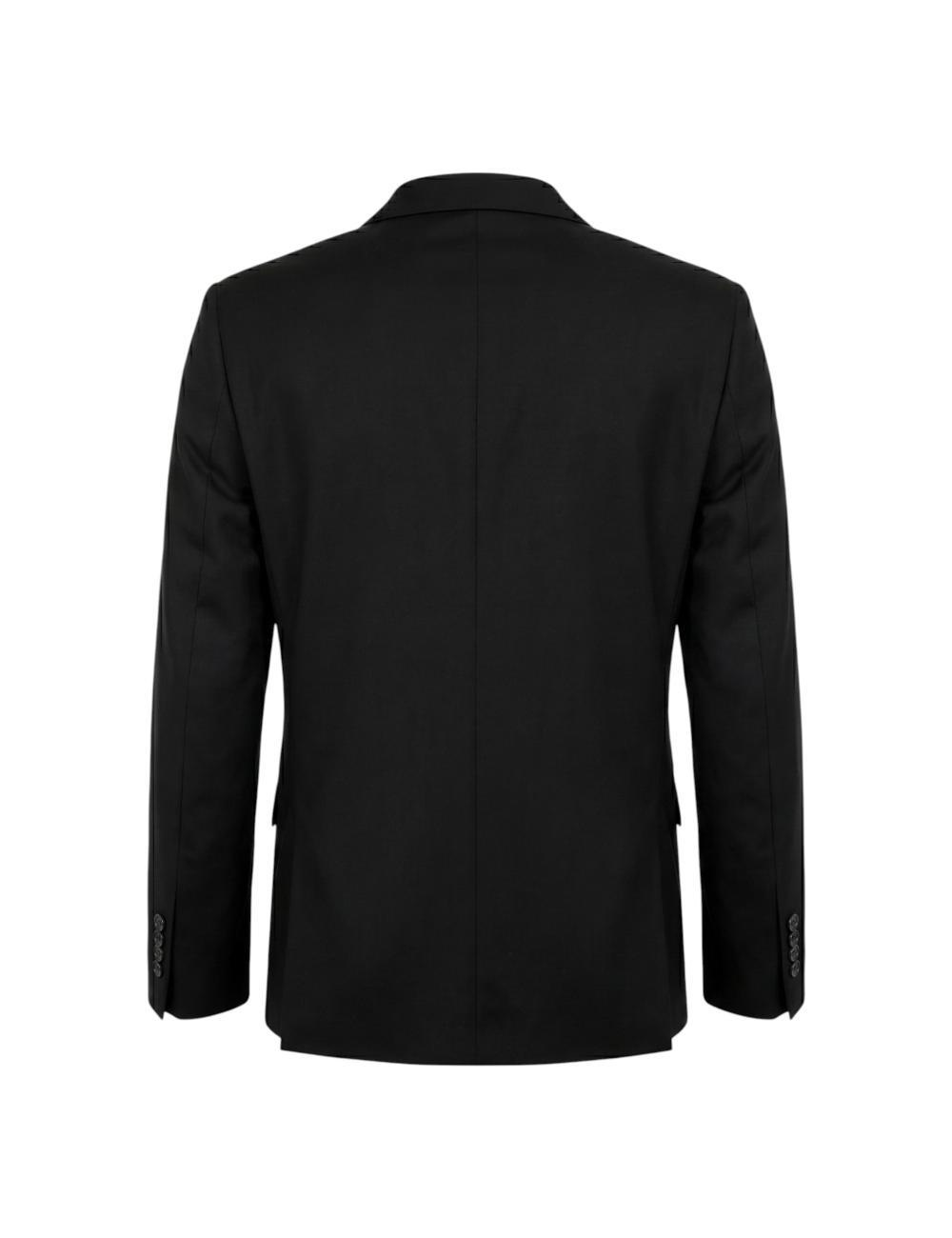 Outfit blazer nero doppiopetto