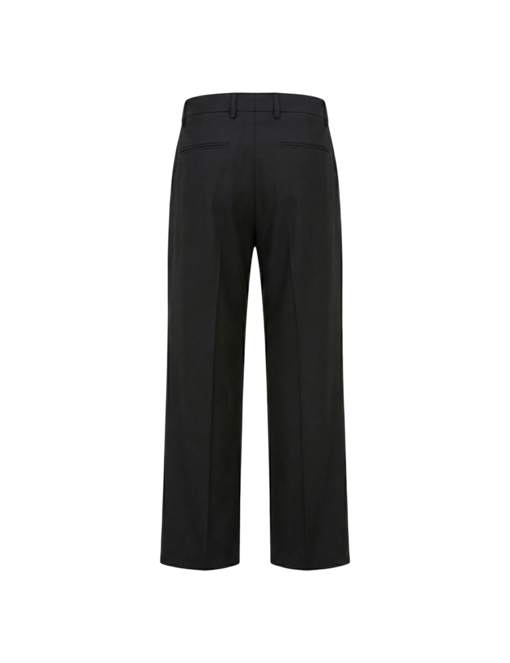 Classic black wide leg...