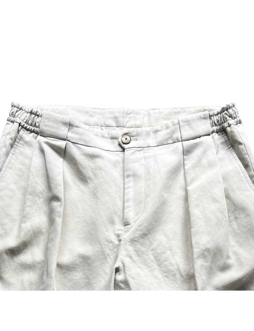 Outfit pantalone in lino...