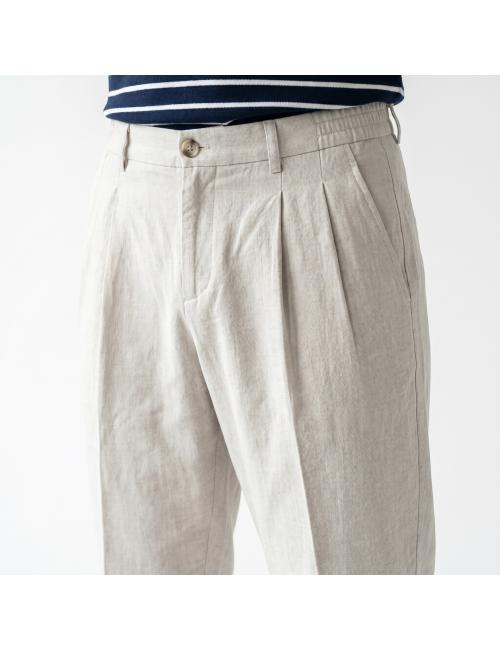 Outfit pantalone in lino...
