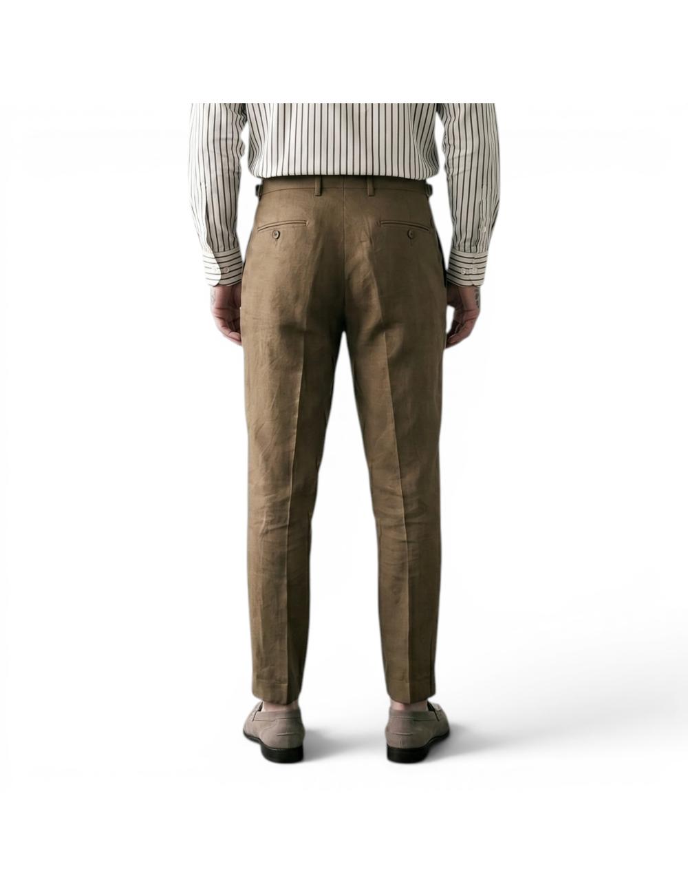 Outfit pantalone in lino...