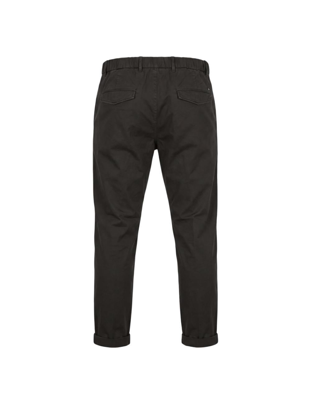 Black trousers outfit with...
