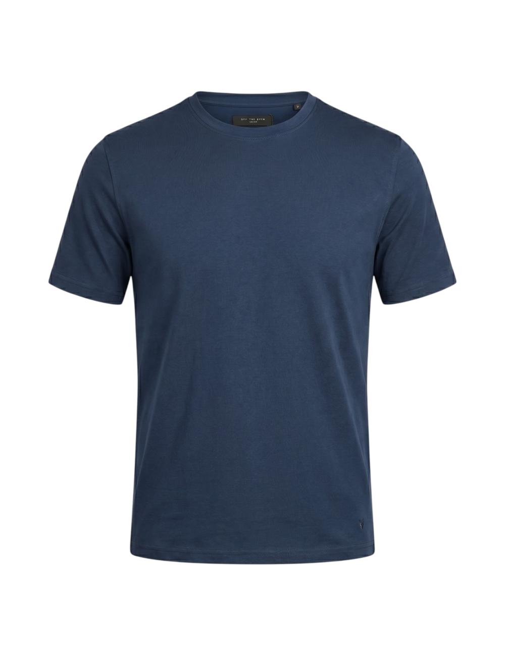 Men's basic blue tshirt outfit