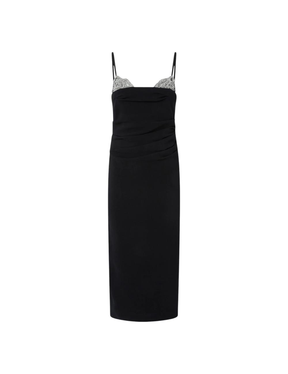 Pinko black sheath dress...