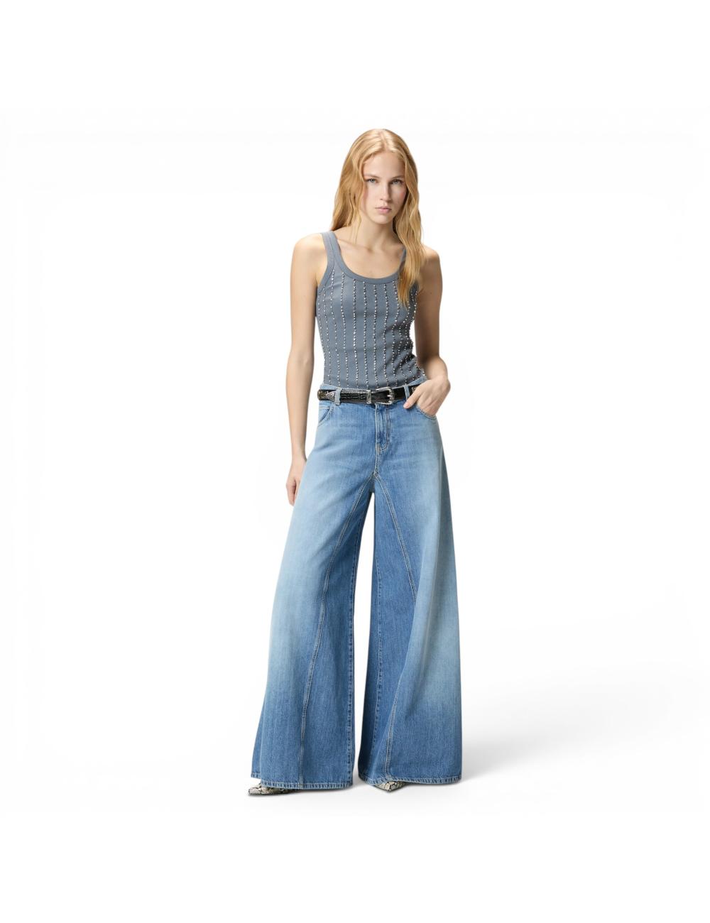 Pinko jeans very wide leg