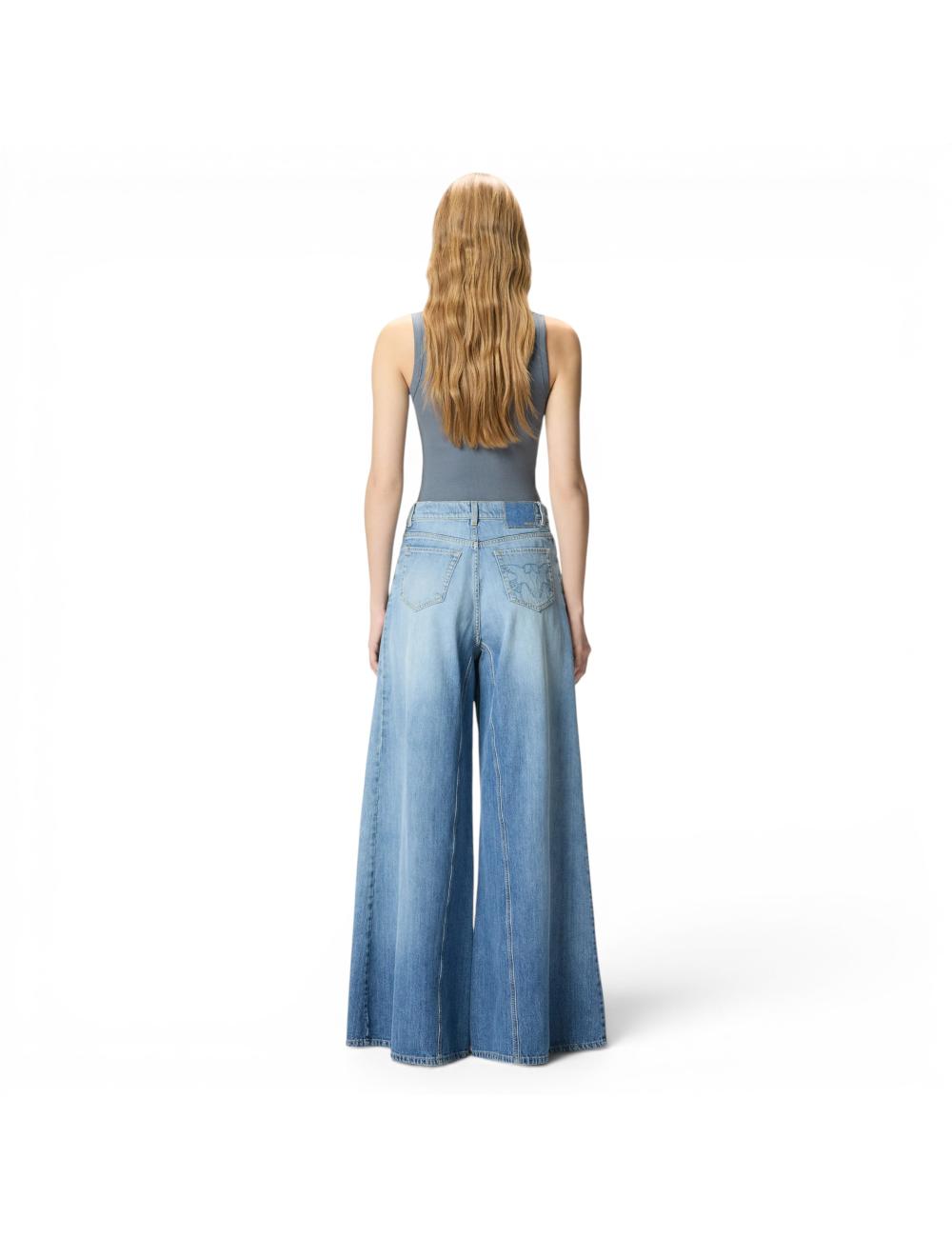 Pinko jeans gamba molto ampia